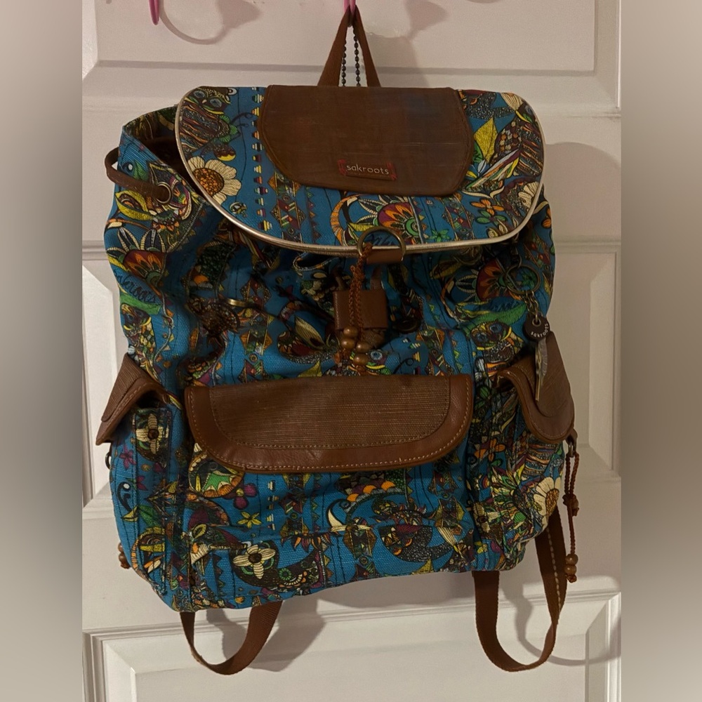 Sakroots Multicolor Patterned Backpack - image 1